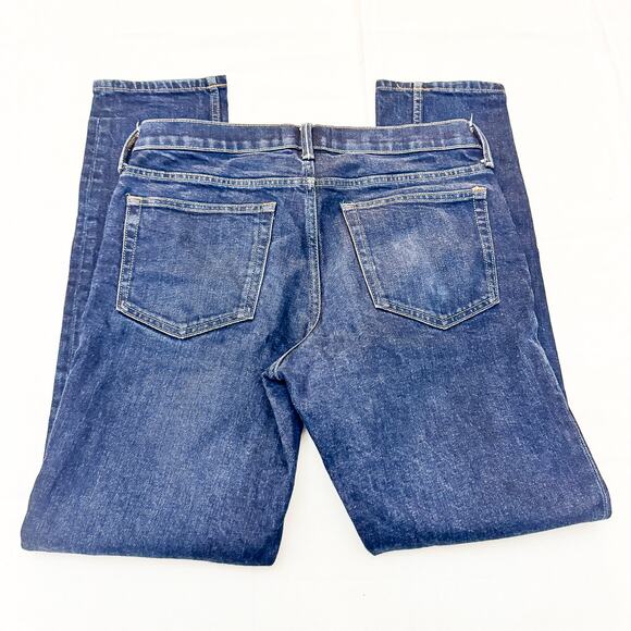 Everlane Slim Dark Wash Denim Jeans Zip FluySize 31 x 32 - Picture 5 of 7